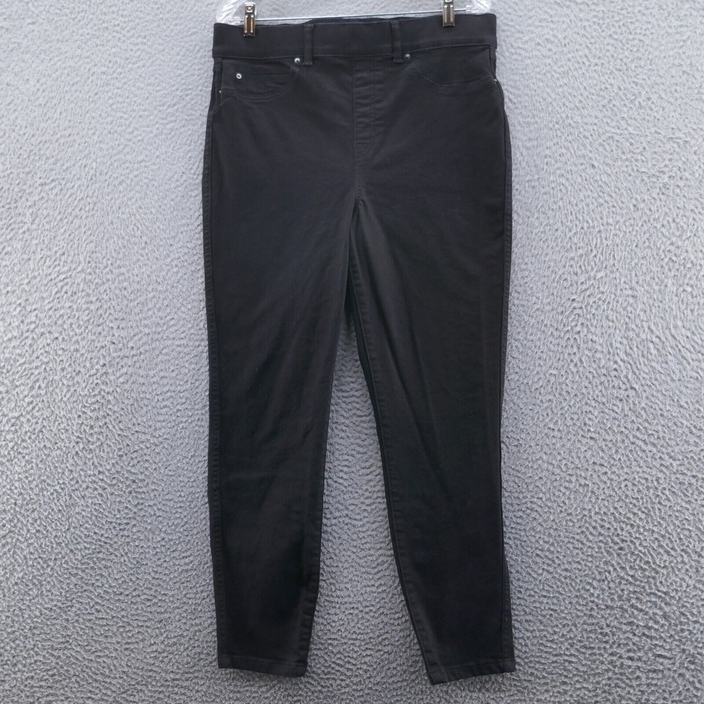 Spanx Womens SpanxShape EveryWear Ankle Skinny‎ Jeans Medium* Black High Rise